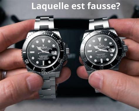 vrai fausse rolex